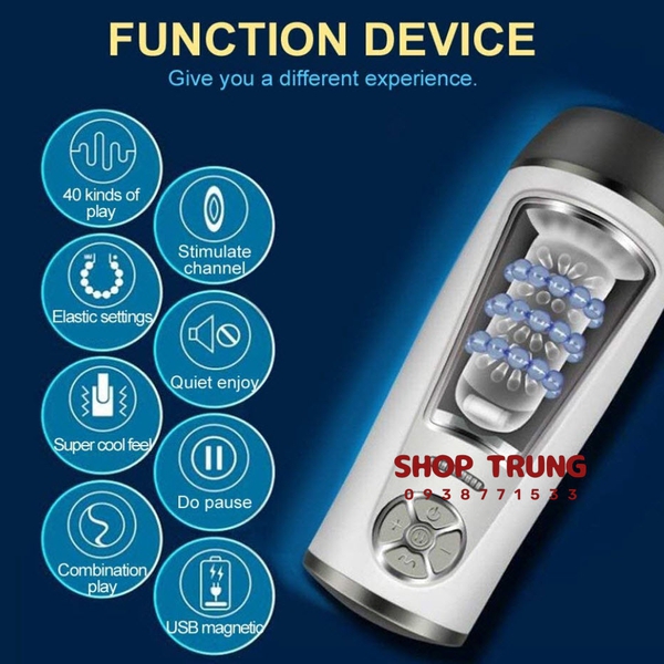 Máy Rung Thụt Tự Động Migyy 10 Chế Độ Thụt, 5 Rung Và Xoay 360° Trong Một Thiết Bị