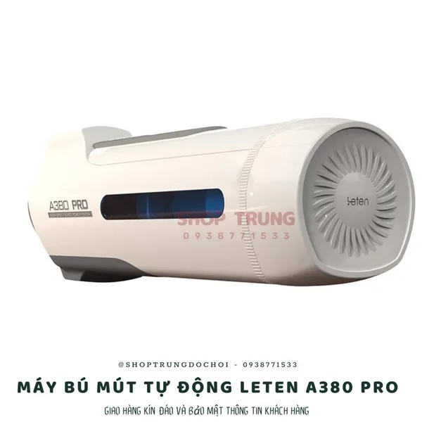 Máy thủ dâm co thắt Leten A380 Pro dành cho nam giới