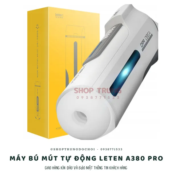 Máy thủ dâm co thắt Leten A380 Pro dành cho nam giới