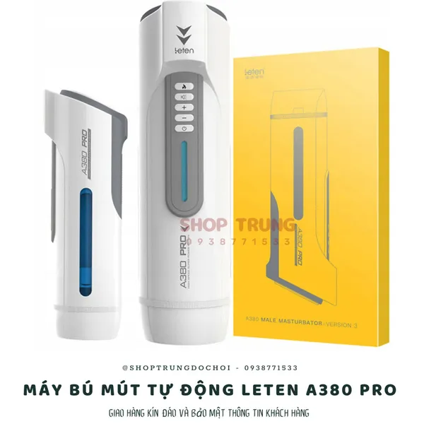 Máy thủ dâm co thắt Leten A380 Pro dành cho nam giới