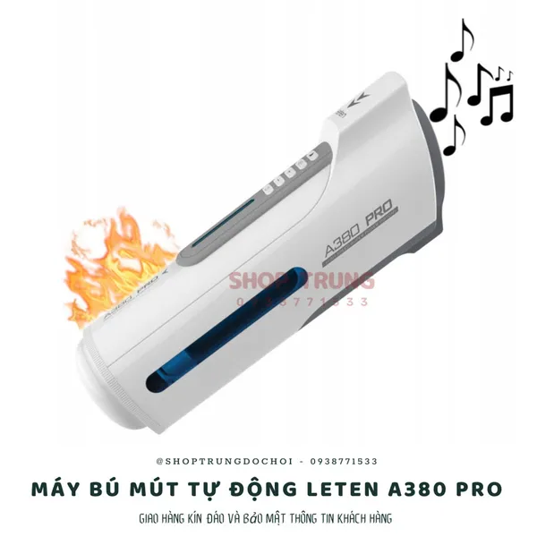 Máy thủ dâm co thắt Leten A380 Pro dành cho nam giới