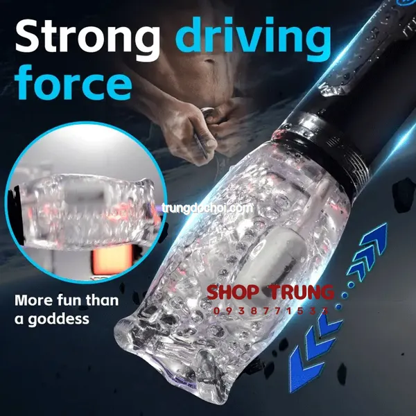 Máy Rung Thụt và Xoay 360 Độ Cyclone 2025  Nâng Tầm Bản Lĩnh Phái Mạnh