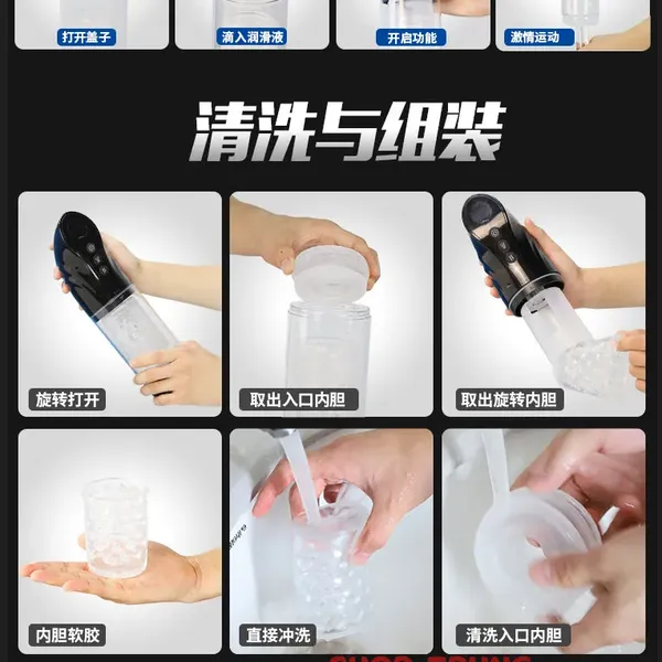 Máy Thủ Dâm Tonardo Tự Động Đa Chức Năng Thụt, Xoay & Hút 