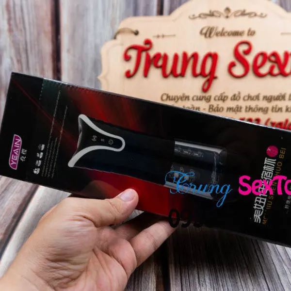 Máy thủ dâm rung thụt Yeain có tiếng rên dùng là bao sướng 