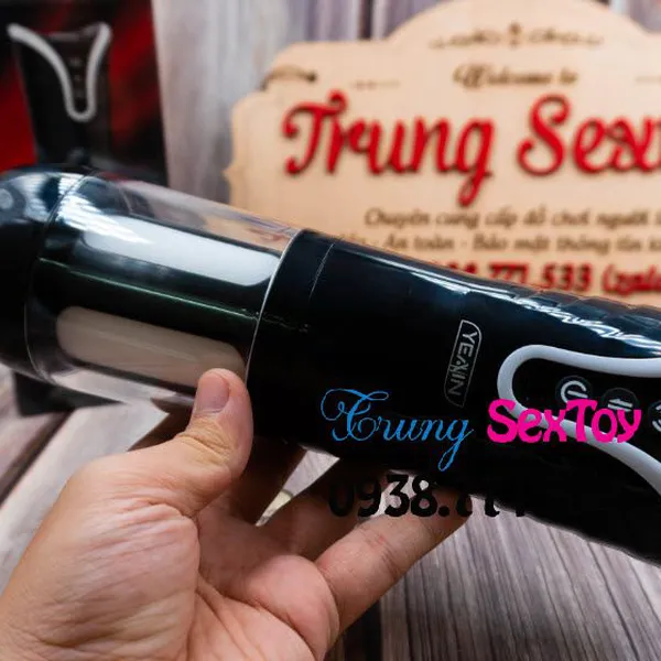 Máy thủ dâm rung thụt Yeain có tiếng rên dùng là bao sướng 