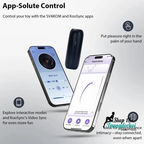 Svakom SAM NEO 2 PRO Máy Thủ Dâm Tự Động Rung Bú Sưởi Ấm Điều Khiển App