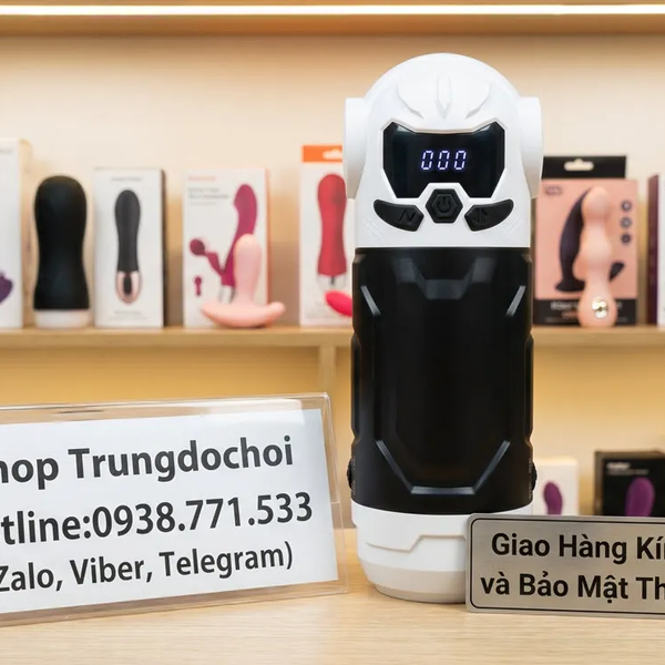 Máy Thủ Dâm Tự Động Space X Pro Đỉnh Cao Công Nghệ Rung Thụt Hút