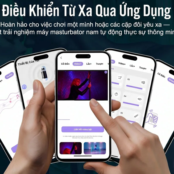 Máy Thủ Dâm Tự Động Space X Pro Đỉnh Cao Công Nghệ Rung Thụt Hút