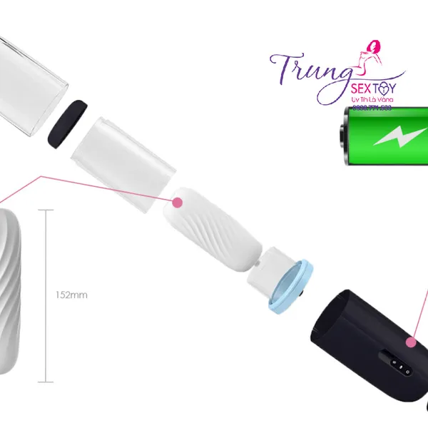 Máy thủ dâm Svakom Alex - 5 chế độ thụ cực mạnh có âm thanh 