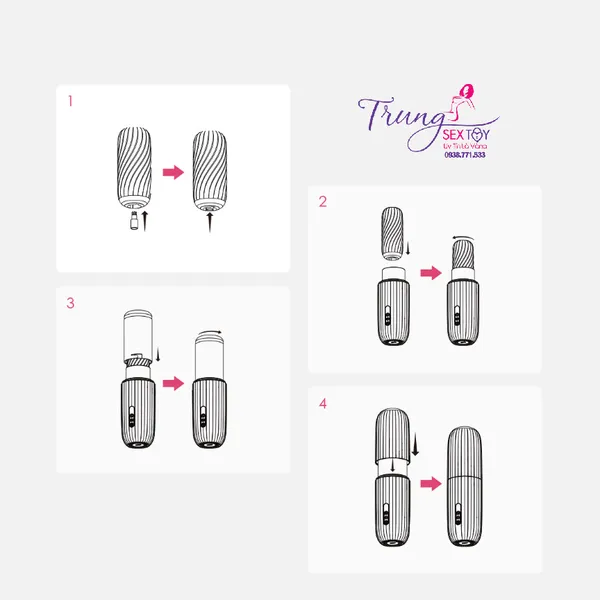 Máy thủ dâm Svakom Alex - 5 chế độ thụ cực mạnh có âm thanh 