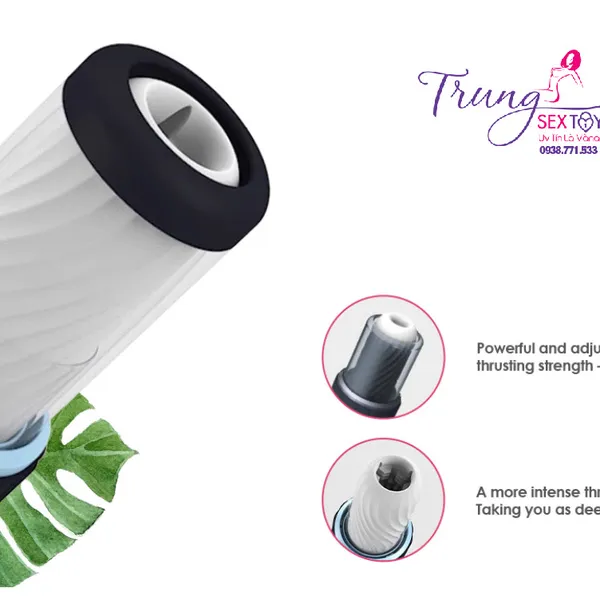 Máy thủ dâm Svakom Alex - 5 chế độ thụ cực mạnh có âm thanh 