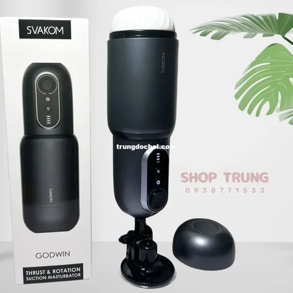 Svakom Godwin Trải Nghiệm Tự Sướng Mạnh Mẽ Cho Nam Giới
