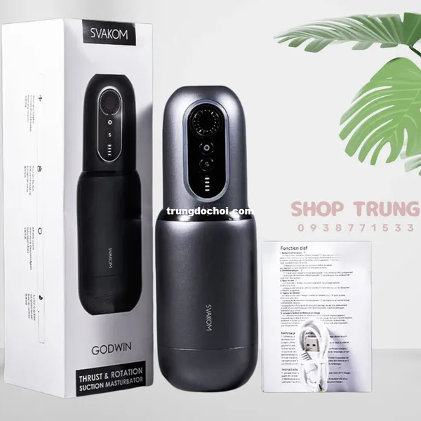 Svakom Godwin Trải Nghiệm Tự Sướng Mạnh Mẽ Cho Nam Giới