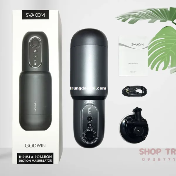 Svakom Godwin Trải Nghiệm Tự Sướng Mạnh Mẽ Cho Nam Giới