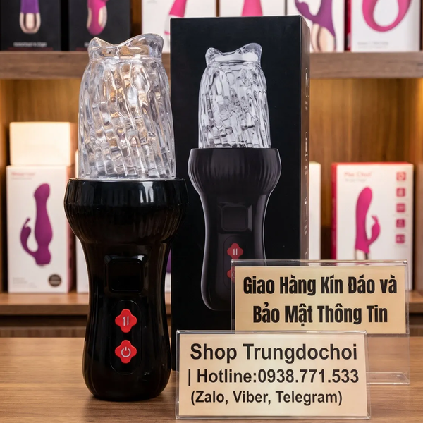 Máy Thủ Dâm Tự Động Xoay Thụt Xuyên Thấu Nhìn Thấy Rõ, Yên Tâm Hơn