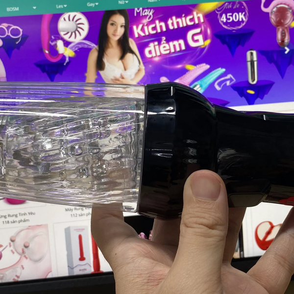 Máy Thủ Dâm Tự Động Xoay Thụt Xuyên Thấu Nhìn Thấy Rõ, Yên Tâm Hơn