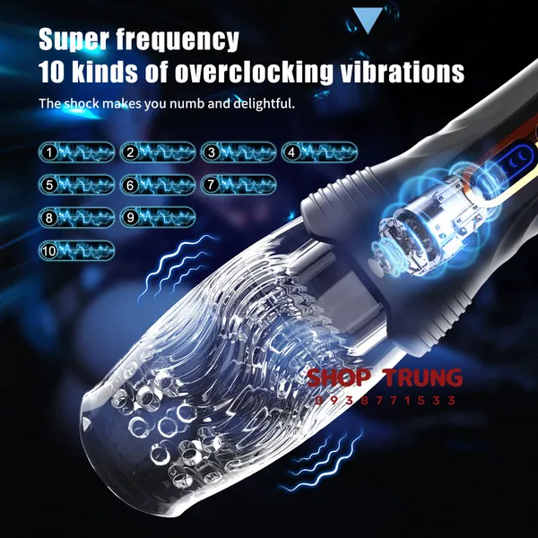 Máy tự sướng Touch Girl  xoay và thụt chuyên bú mút dành cho nam