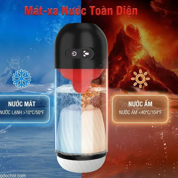 Máy Thủ Dâm Xoay 360° Kết Nối App Trải Nghiệm Cá Nhân Hoá Không Giới Hạn