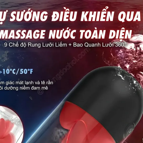 Máy Thủ Dâm Xoay 360° Kết Nối App Trải Nghiệm Cá Nhân Hoá Không Giới Hạn