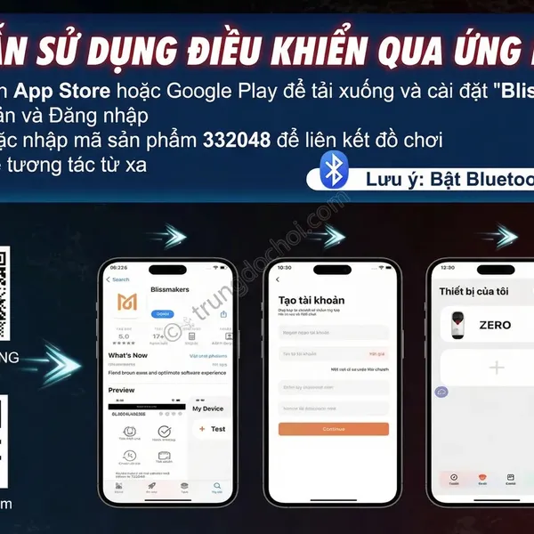 Máy Thủ Dâm Xoay 360° Kết Nối App Trải Nghiệm Cá Nhân Hoá Không Giới Hạn