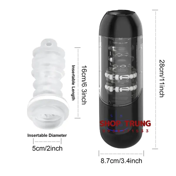 XT12 - Máy Tự Sướng Tự Động Rung Thụt Cho Nam: Trải Nghiệm Cảm Xúc Cực Đỉnh! 