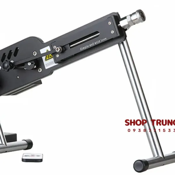 Máy Tình Dục Tự Động Khung Hợp Kim Nhôm - Điều Khiển Qua App & Remote