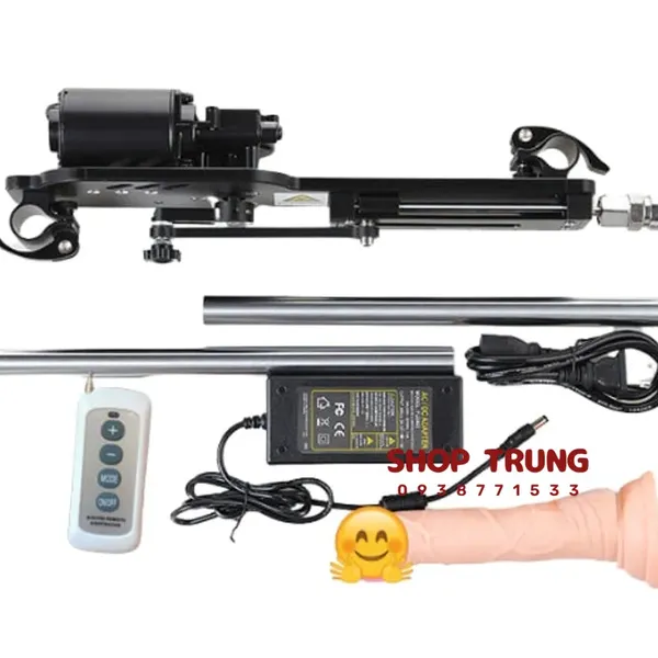 Máy Tình Dục Tự Động Khung Hợp Kim Nhôm - Điều Khiển Qua App & Remote