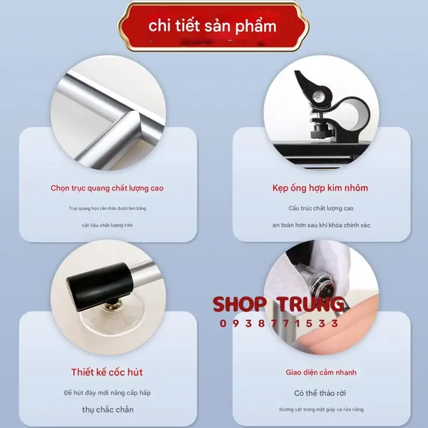 Máy Tình Dục Tự Động Khung Hợp Kim Nhôm - Điều Khiển Qua App & Remote