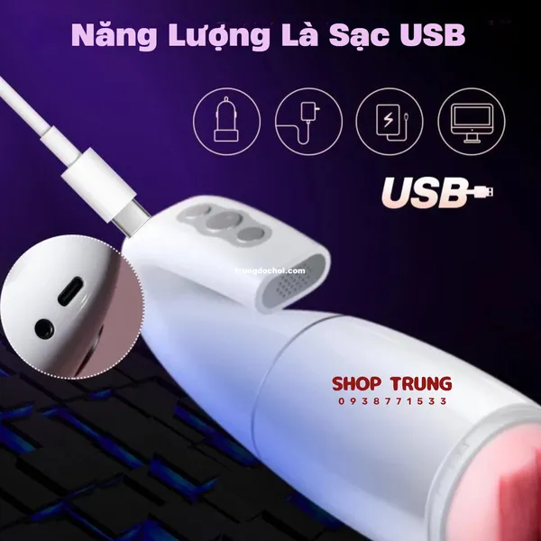 Máy Thủ Dâm Swan 7 Chế Độ Rung Bú Mút Tự Động 2024