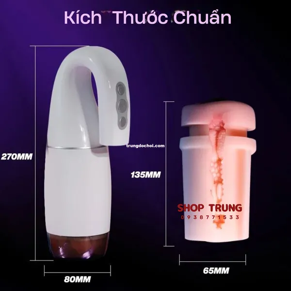 Máy Thủ Dâm Swan 7 Chế Độ Rung Bú Mút Tự Động 2024