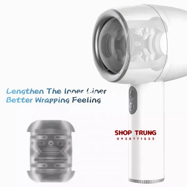 Máy Thủ Dâm Rung Thụt Cầm Tay XF006  Dành Cho Nam