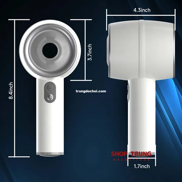 Máy Thủ Dâm Rung Thụt Cầm Tay XF006  Dành Cho Nam