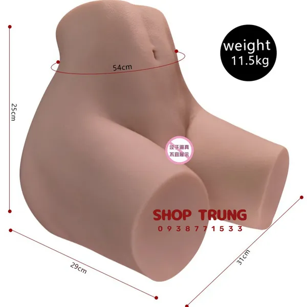 Mông Silicon Bán Thân Có Rung Chân Thực Đến Từng Milimet