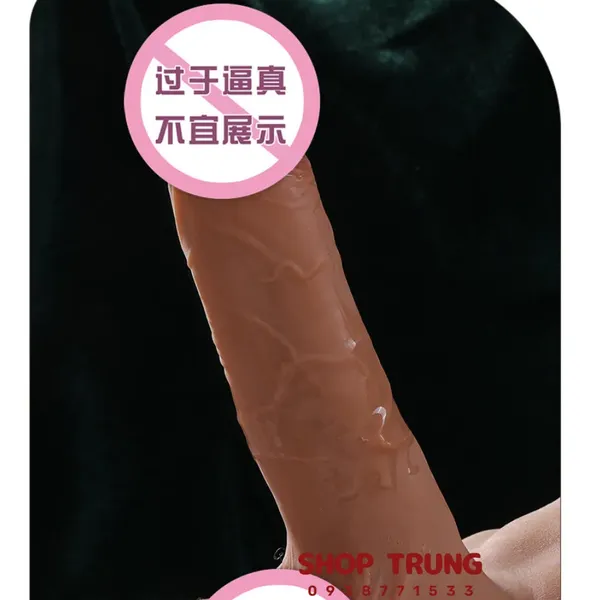 Mông Silicon Dương Vật Giả 18cm Siêu Thực Tế & Đầm Tay