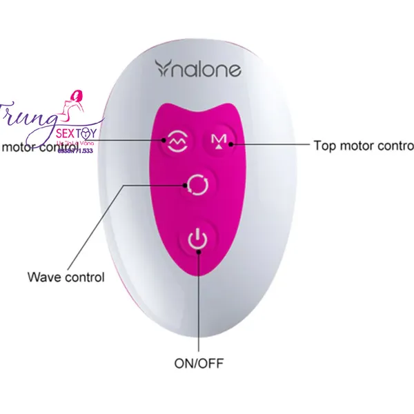 Dương vật giả Nalone Wave rung thụt có bi lựa chọn tuyệt vời để giải tỏa sinh lý