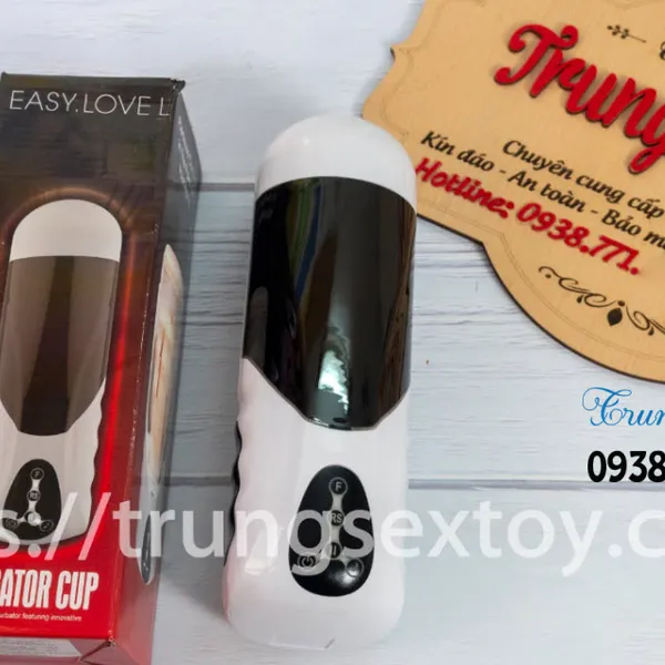 Tận hưởng sung sướng với máy thủ dâm Navigator Cup Easy Love 