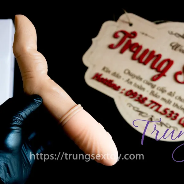 Ngón Tay Silicon Rung Siêu Mạnh Móc Cua Cực Kỳ Sướng Nhé Các Bạn