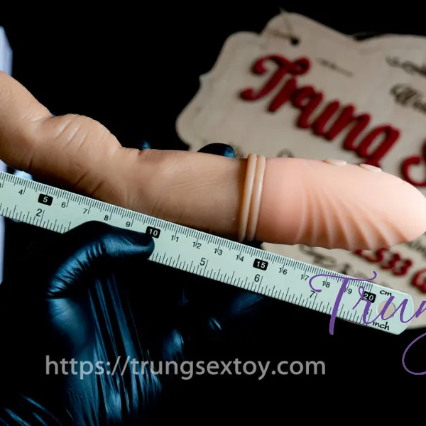 Ngón Tay Silicon Rung Siêu Mạnh Móc Cua Cực Kỳ Sướng Nhé Các Bạn