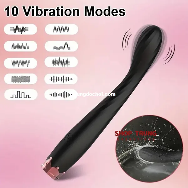 Ngón tay móc cua với 10 chế độ rung nó sẽ làm cho người tình bạn lên đỉnh