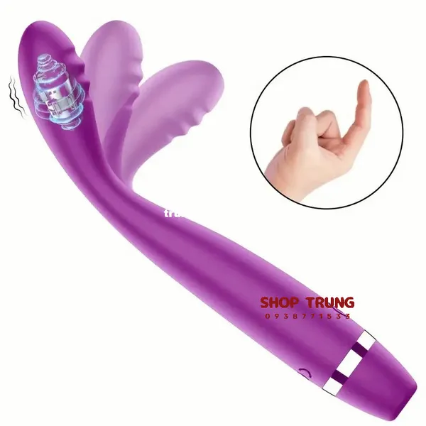 Ngón tay móc cua với 10 chế độ rung nó sẽ làm cho người tình bạn lên đỉnh