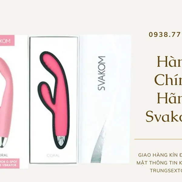 SVAKOM Coral - “Ngón tay tình yêu” kích tình siêu đỉnh
