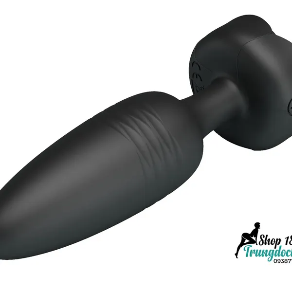 Nút Hậu Môn Rung Thụt Pretty Love Tarion: Đầu Thuôn Dễ Đưa Vào, Đế LED Phát Sáng 5 Màu Lung Linh