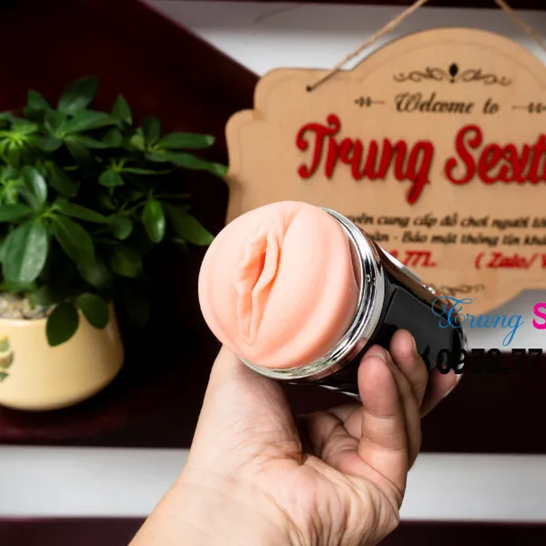 Dụng cụ thủ dâm hai đầu có rung và âm thanh cực phê 