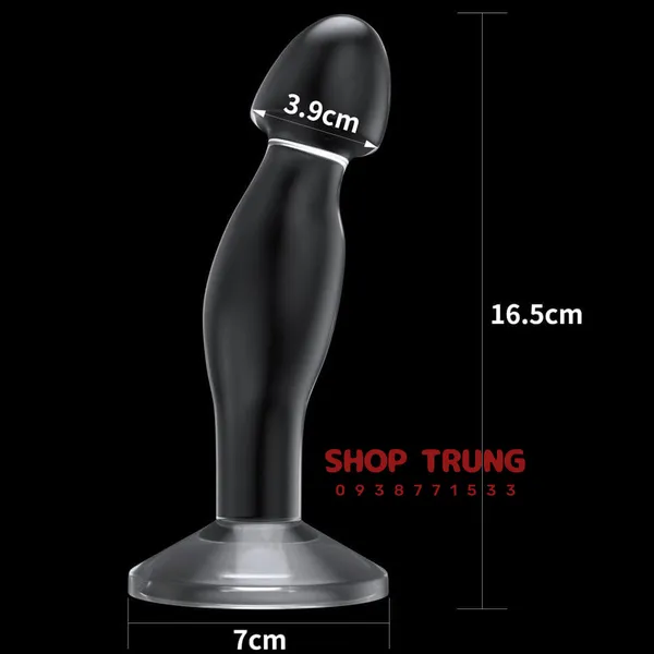  Phích Cắm Tuyến Tiền Liệt Trong Suốt Lovetoy Khám Phá Cực Khoái 