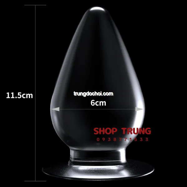 Khám Phá Cung Bậc Khoái Cảm Mới Với Phích Cắm Hậu Môn Lovetoy 6cm Trong Suốt