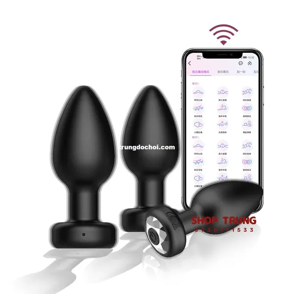 Nâng cao khoái cảm với phích cắm hậu môn điều khiển từ xa mới 2025