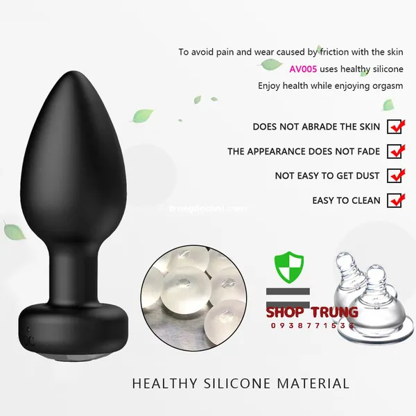 Nâng cao khoái cảm với phích cắm hậu môn điều khiển từ xa mới 2025