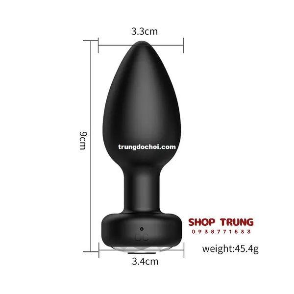 Nâng cao khoái cảm với phích cắm hậu môn điều khiển từ xa mới 2025