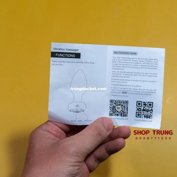 Nâng cao khoái cảm với phích cắm hậu môn điều khiển từ xa mới 2025