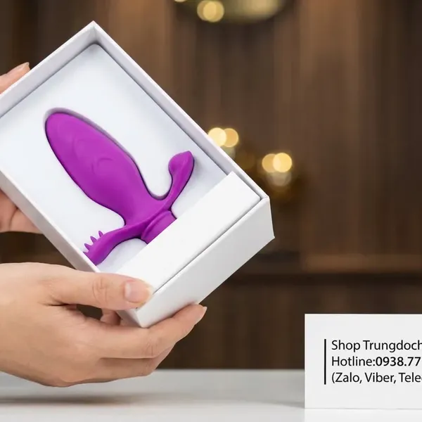 Phích Rung Hậu Môn Mini Prettylove Fitch Kích Thích Điểm P & Tầng Sinh Môn Đồng Thời